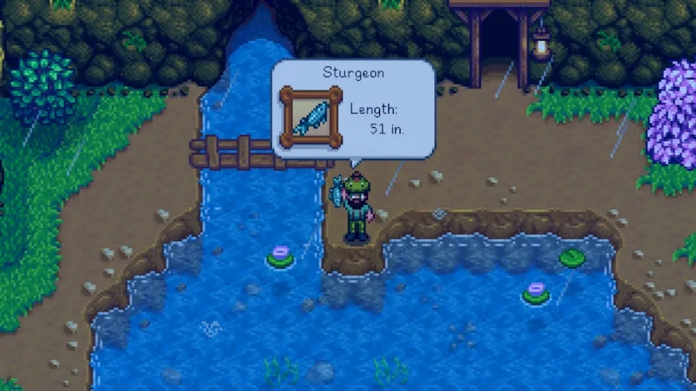 How to Catch Sturgeon Stardew Valley